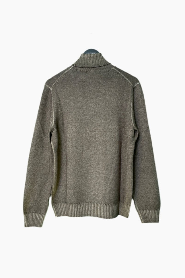 Gran Sasso 2 - ply Vintage Merinos Turtleneck - Mandy