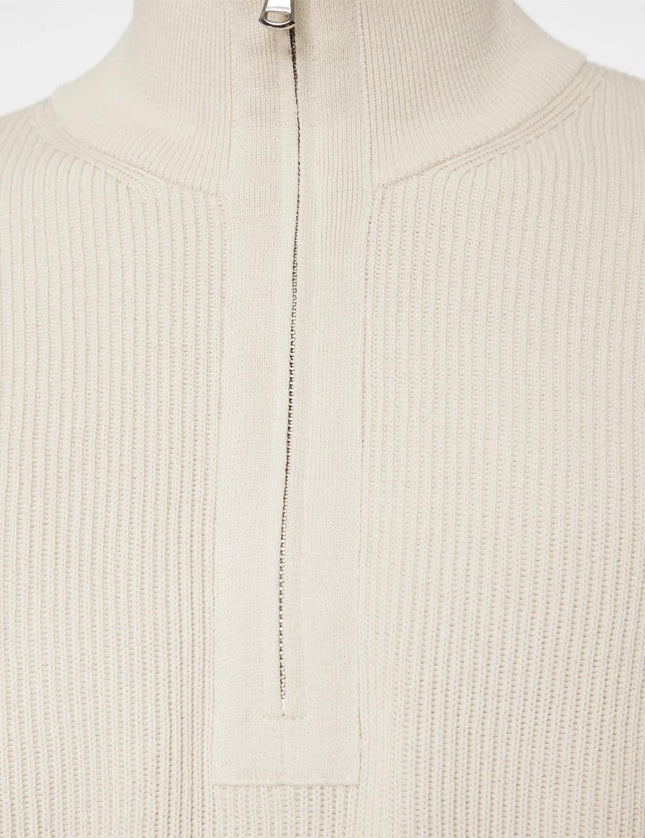 J.Lindeberg Alex Half Zip Knitted Sweater - Mandy