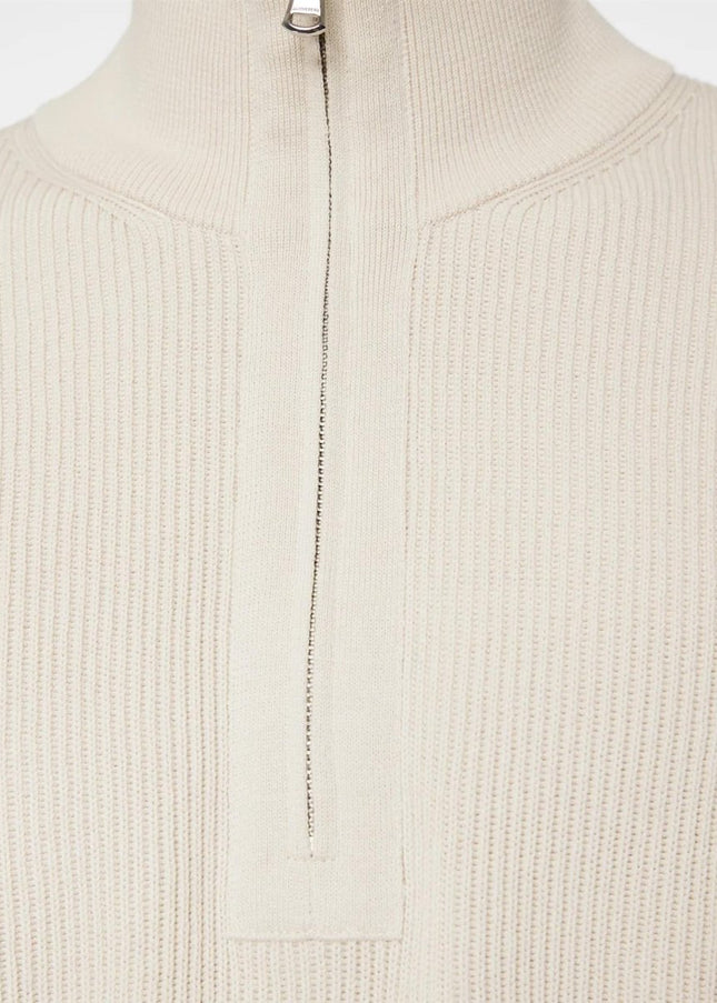 J.Lindeberg Alex Half Zip Knitted Sweater - Mandy