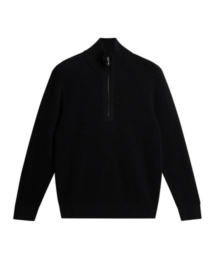 J.Lindeberg Alex Half Zip Knitted Sweater - Mandy