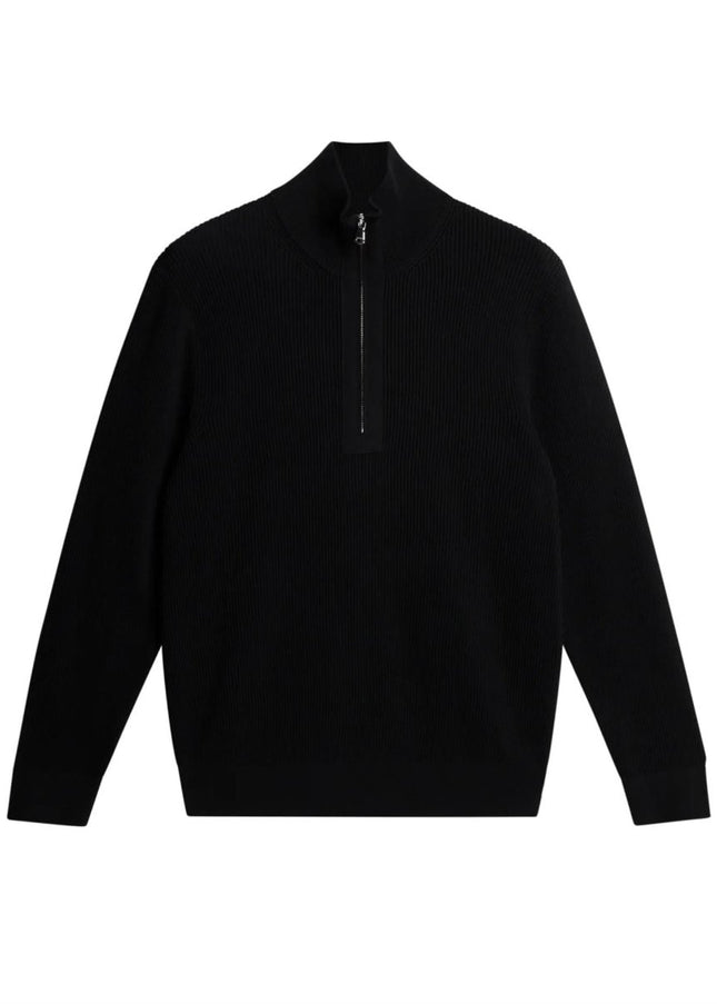 J.Lindeberg Alex Half Zip Knitted Sweater - Mandy