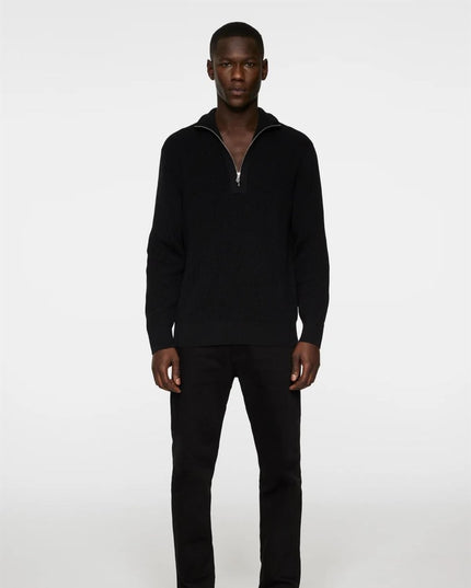 J.Lindeberg Alex Half Zip Knitted Sweater - Mandy