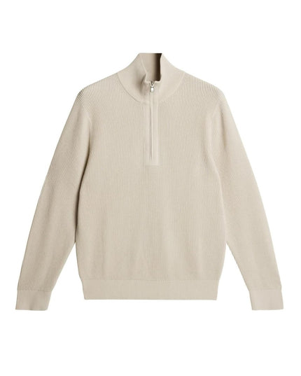 J.Lindeberg Alex Half Zip Knitted Sweater - Mandy