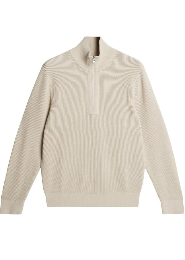 J.Lindeberg Alex Half Zip Knitted Sweater - Mandy