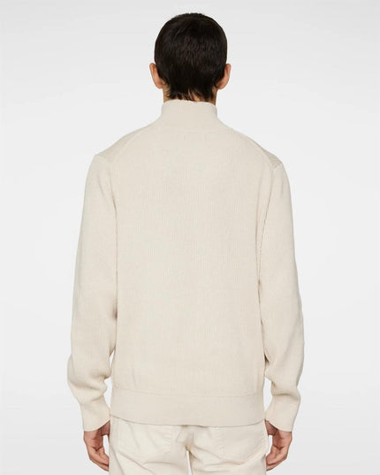 J.Lindeberg Alex Half Zip Knitted Sweater - Mandy