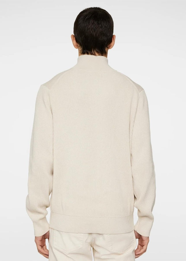 J.Lindeberg Alex Half Zip Knitted Sweater - Mandy