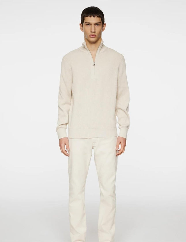 J.Lindeberg Alex Half Zip Knitted Sweater - Mandy