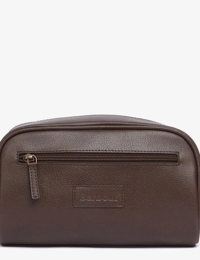 Barbour Barbour Leather Washbag - Mandy