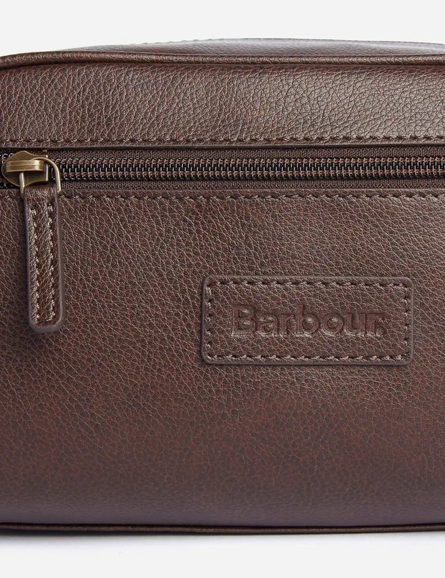 Barbour Barbour Leather Washbag - Mandy