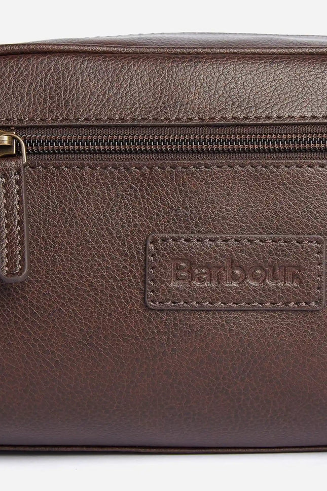 Barbour Barbour Leather Washbag - Mandy