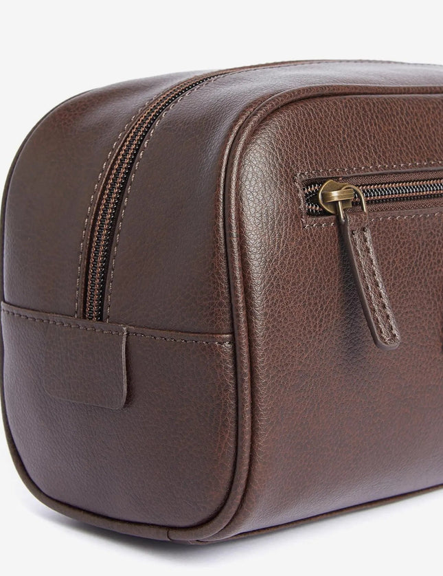 Barbour Barbour Leather Washbag - Mandy