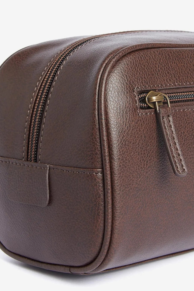 Barbour Barbour Leather Washbag - Mandy