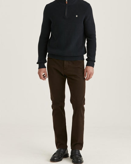 Morris Stockholm Bernard Half Zip - Mandy