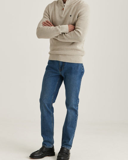 Morris Stockholm Bernard half zip - Mandy