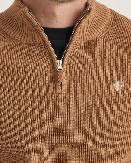 Morris Stockholm Bernard half zip - Mandy