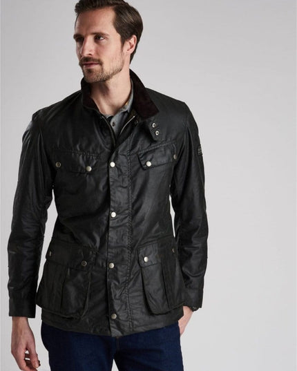 Barbour B.intl duke wax sage - Mandy