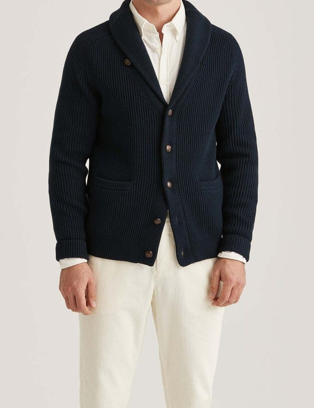 Morris Stockholm Brayden shawl cardigan - Mandy