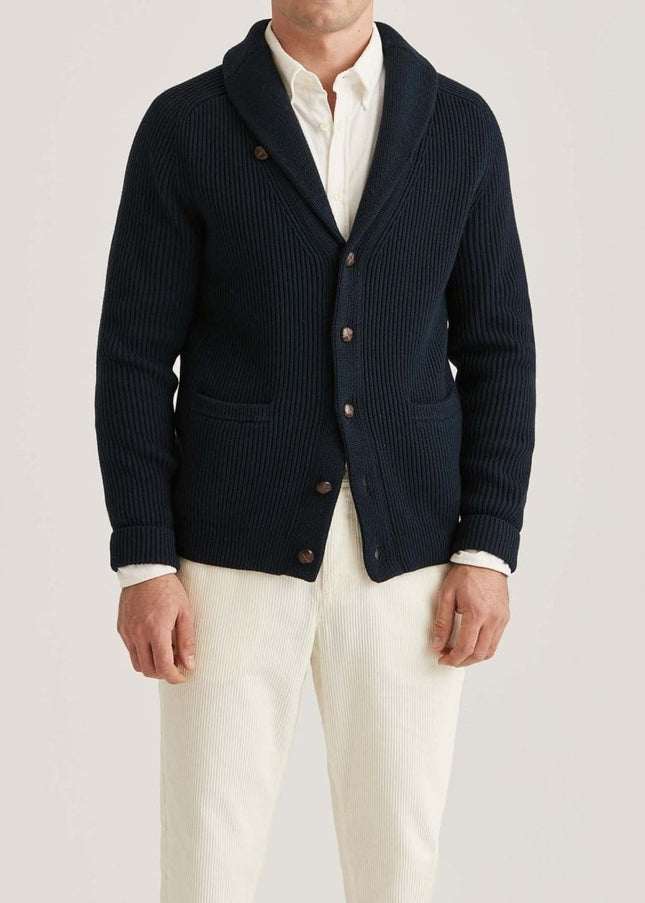 Morris Stockholm Brayden shawl cardigan - Mandy