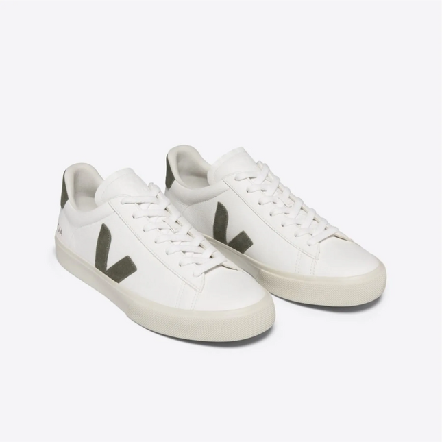 Veja Campo Leather White Kaki - Mandy