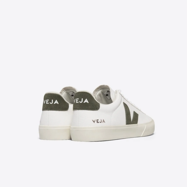 Veja Campo Leather White Kaki - Mandy