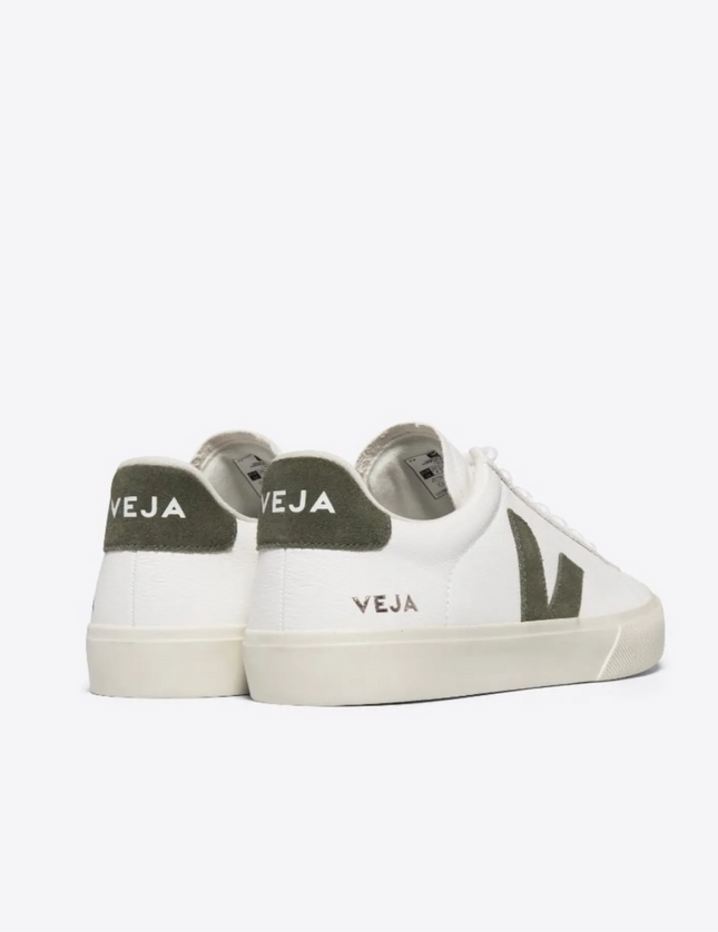 Veja Campo Leather White Kaki - Mandy