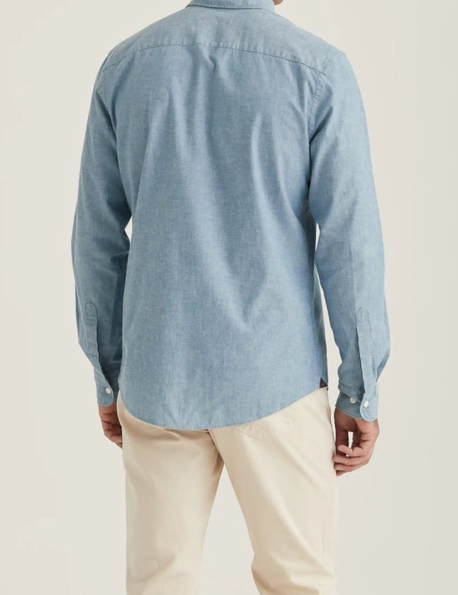 Morris Stockholm Chambray Slim - Mandy