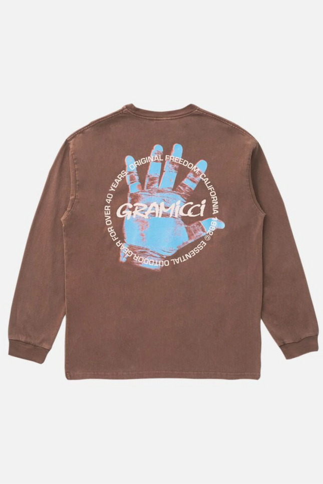 Gramicci Climber’s Hand L/S Tee - Mandy