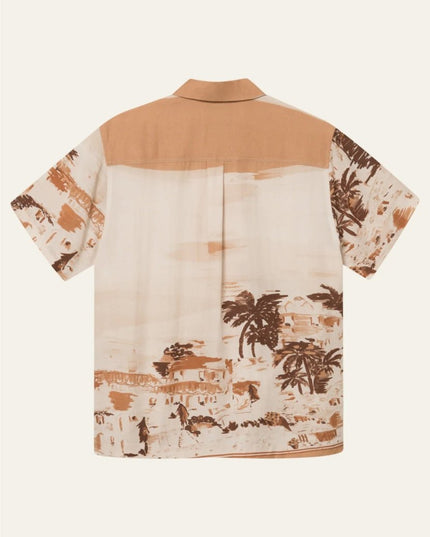 Les Deux Coastal aop ss shirt - Mandy