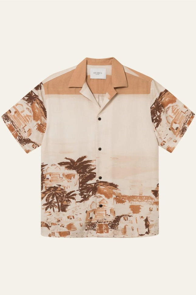 Les Deux Coastal aop ss shirt - Mandy