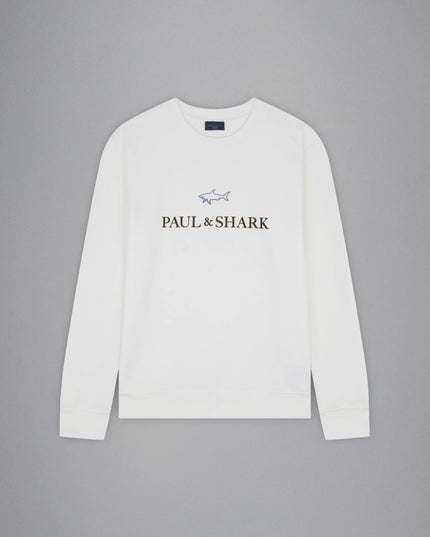 Paul & Shark Cotton Sweatshirt With Print - Mandy