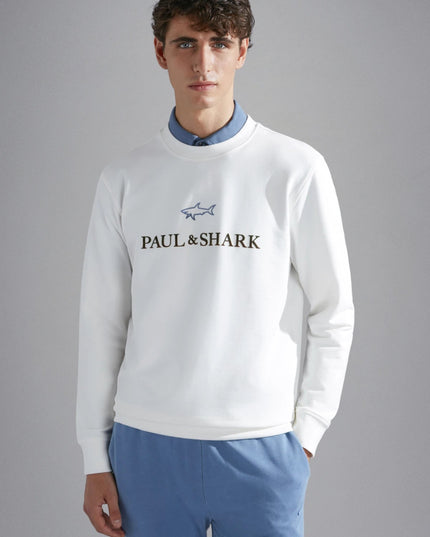 Paul & Shark Cotton Sweatshirt With Print - Mandy