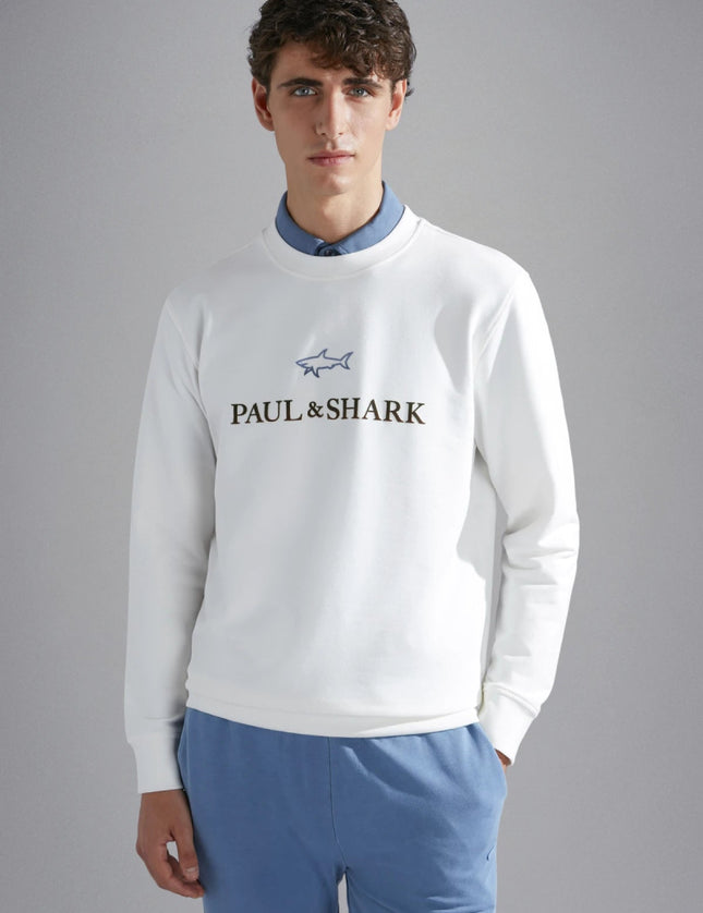 Paul & Shark Cotton Sweatshirt With Print - Mandy