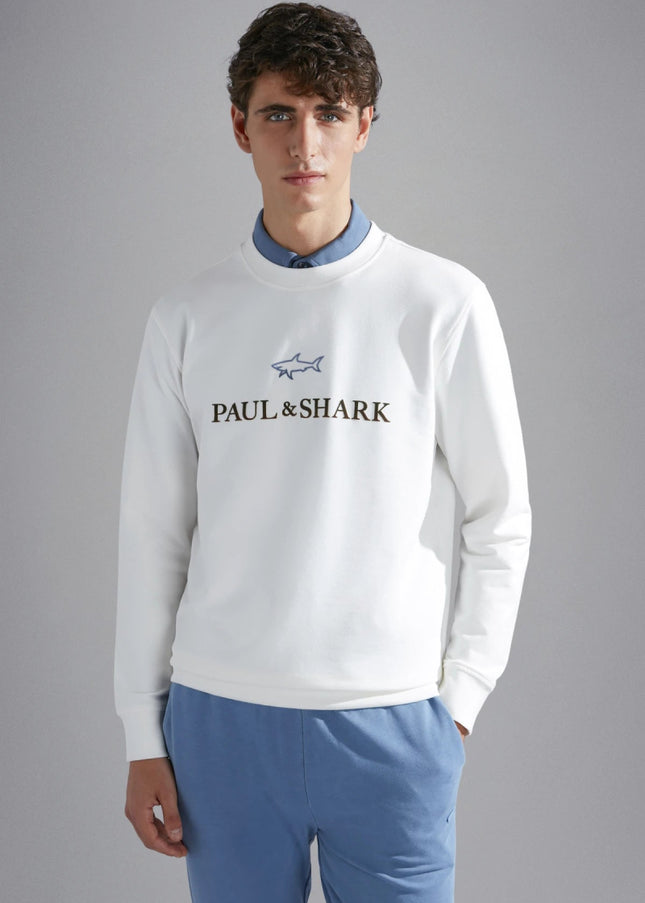 Paul & Shark Cotton Sweatshirt With Print - Mandy