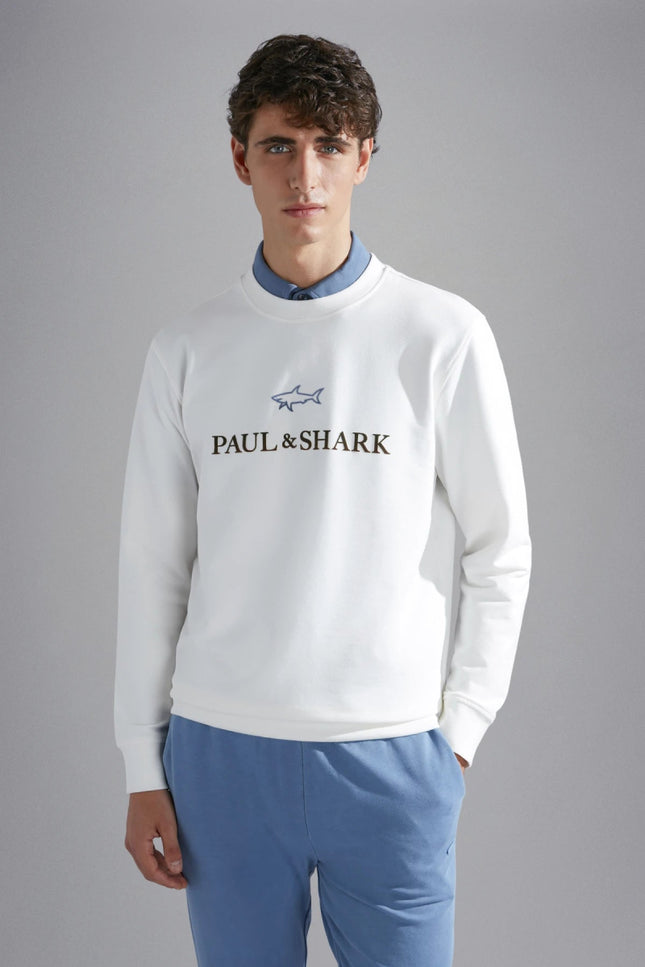 Paul & Shark Cotton Sweatshirt With Print - Mandy