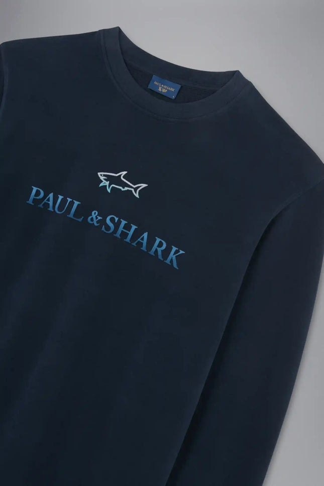 Paul & Shark Cotton Sweatshirt with printed - Mandy