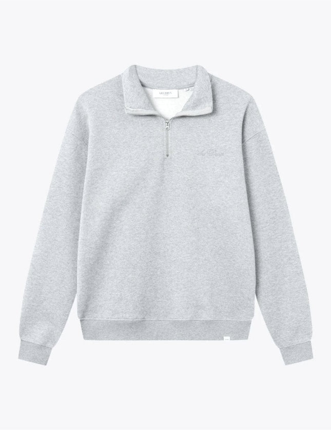 Les Deux Crew halfzip sweathshirt - Mandy