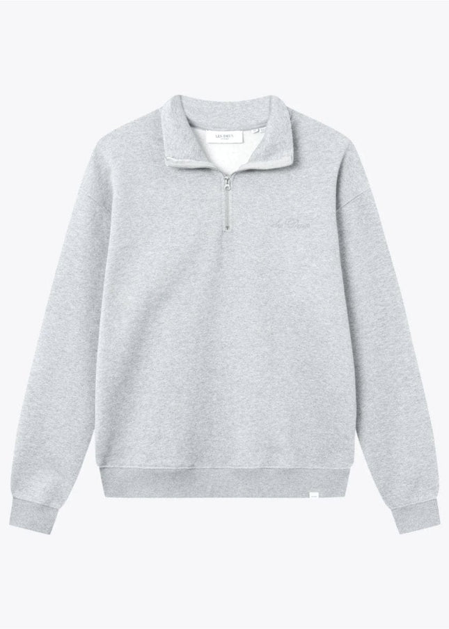 Les Deux Crew halfzip sweathshirt - Mandy