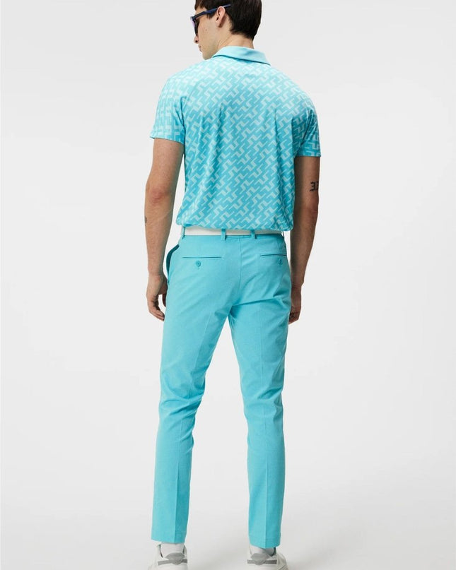 J.Lindeberg Dario Print Regular Fit Polo - Mandy