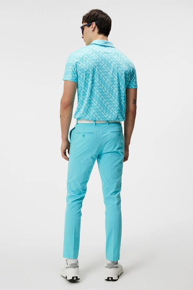 J.Lindeberg Dario Print Regular Fit Polo - Mandy