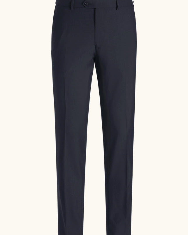 Oscar Jacobson Denz Slim Fit Microstructure Trousers - Dressbukse - Mandy