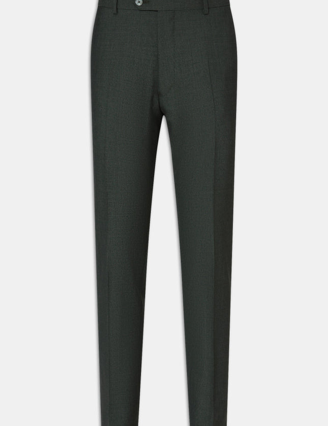 Oscar Jacobson Denz Slim Fit Sharkskin Trousers - Dressbukse - Mandy