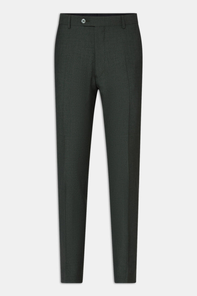 Oscar Jacobson Denz Slim Fit Sharkskin Trousers - Dressbukse - Mandy