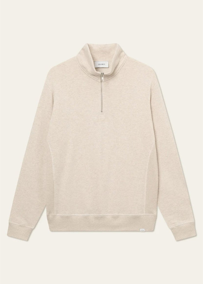 Les Deux Dexter Half - Zip Sweatshirt - Mandy