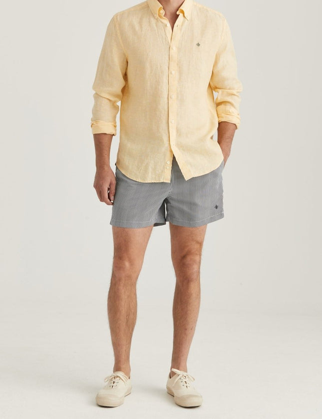 Morris Stockholm Douglas Linen Shirt - Mandy