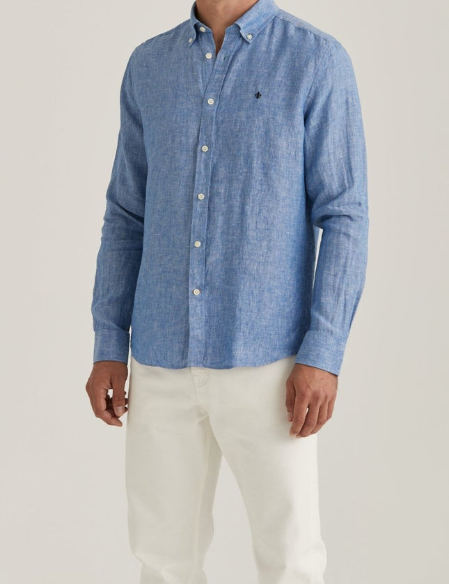 Morris Stockholm Douglas Linen Shirt - Mandy