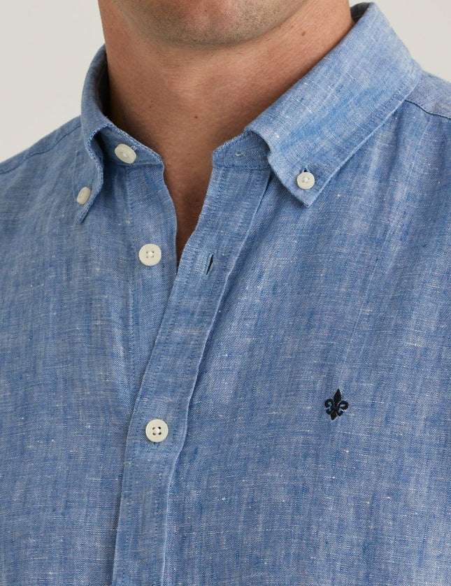 Morris Stockholm Douglas Linen Shirt - Mandy