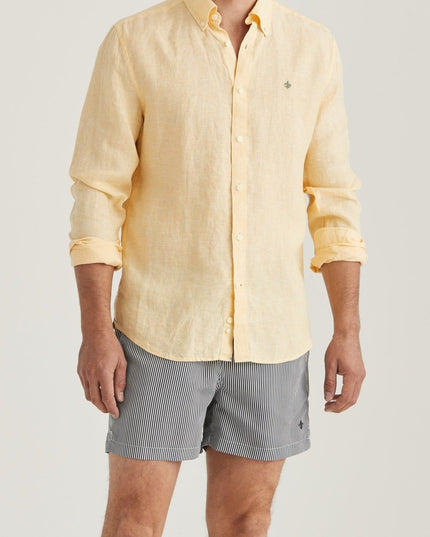 Morris Stockholm Douglas Linen Shirt - Mandy