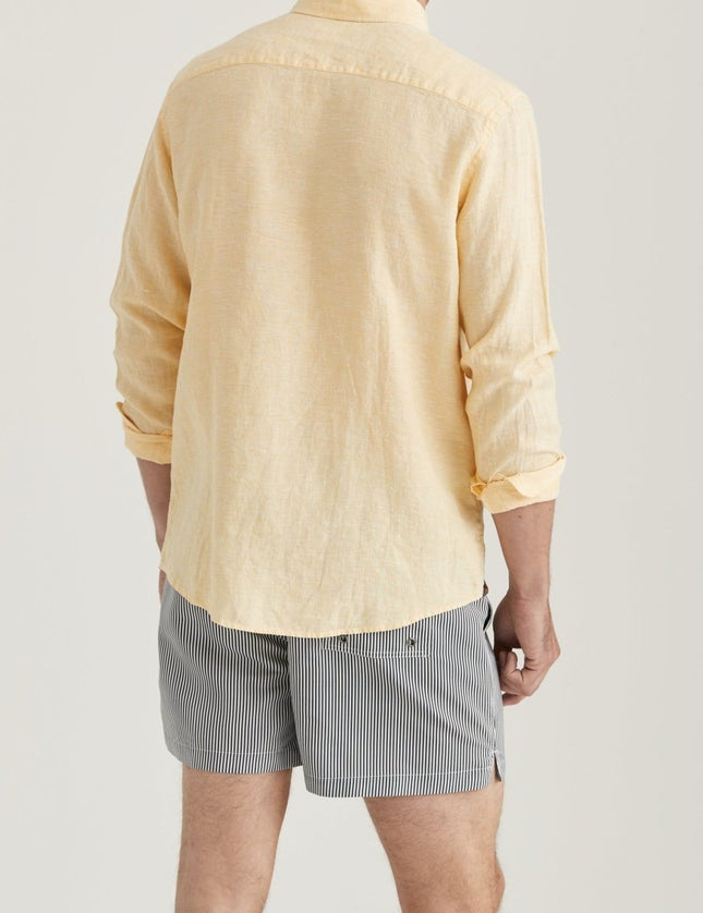 Morris Stockholm Douglas Linen Shirt - Mandy