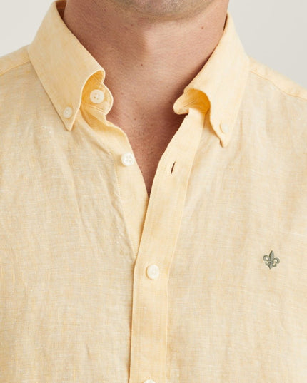 Morris Stockholm Douglas Linen Shirt - Mandy