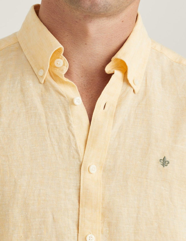 Morris Stockholm Douglas Linen Shirt - Mandy